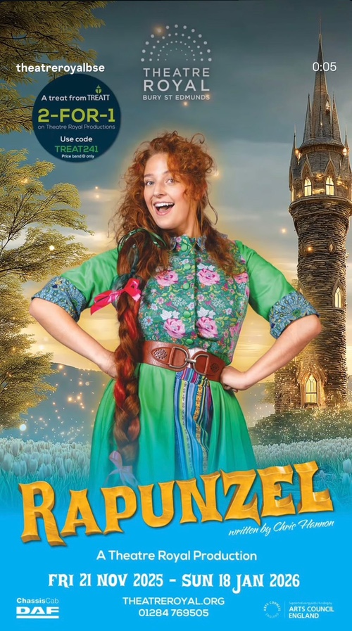 Lowri Sara Jones as Rapunzel